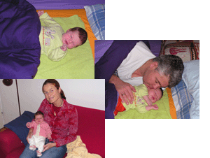 17-11-2005: Uitslapen bij pappa.